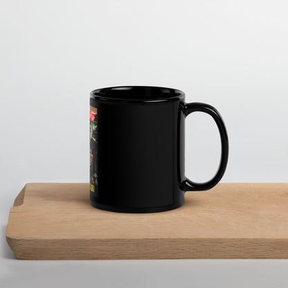 Spare Parts Black Glossy Mug